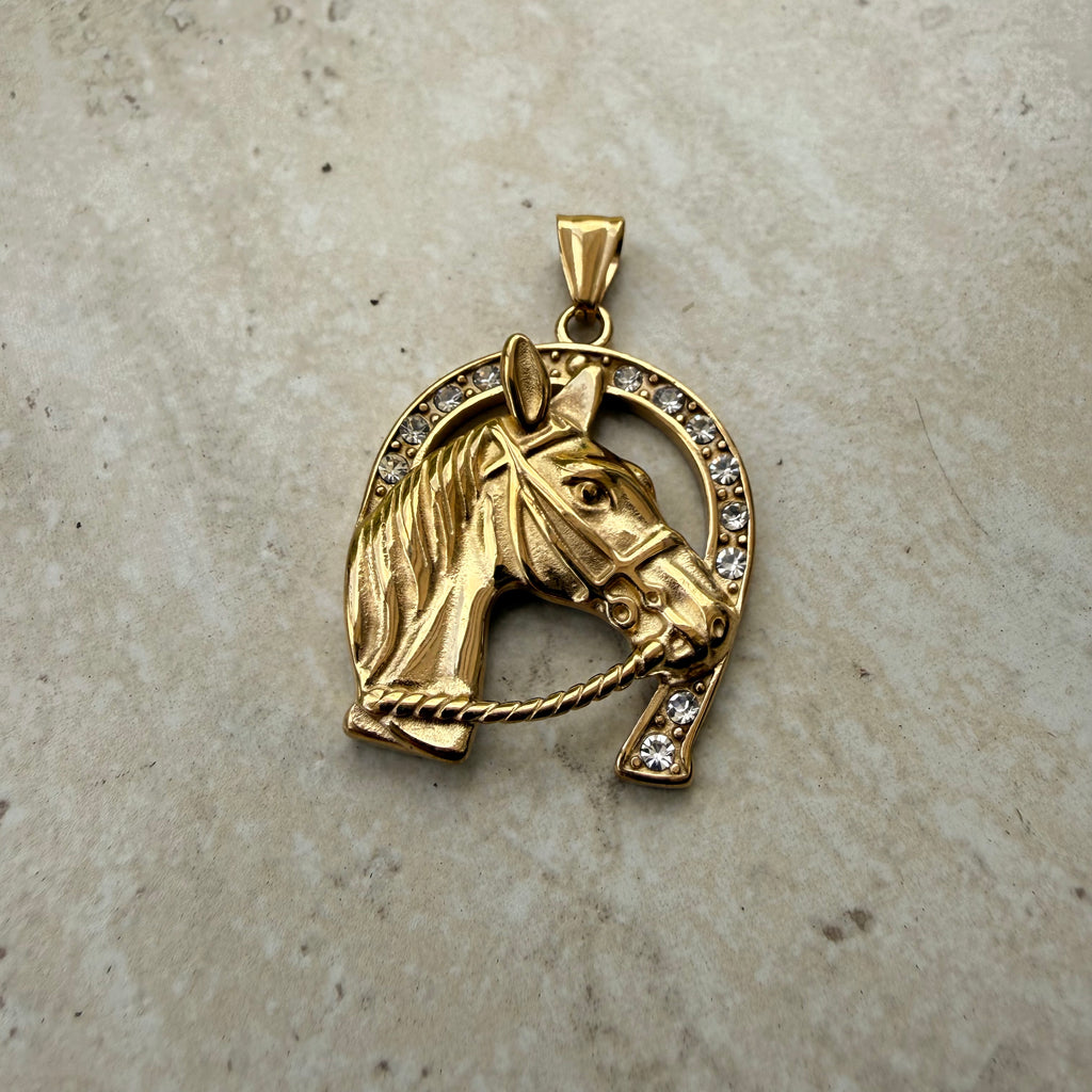 Dije Caballo Con Piedras