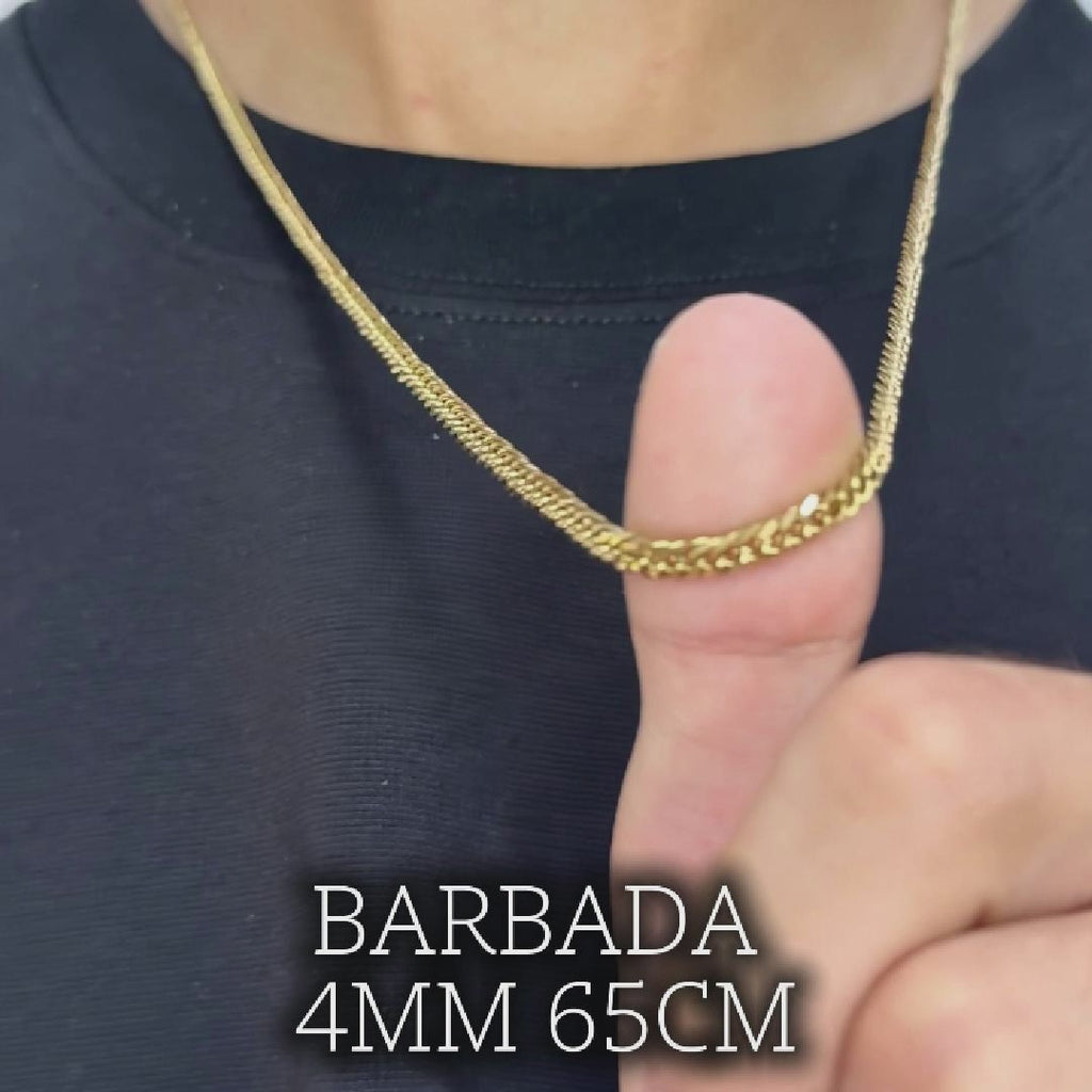 Cadena Barbada Hombre